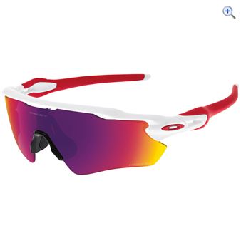 Oakley Prizm Road Radar EV Path Sunglasses (Polished White/Prizm Road) - Colour: POLISHED WHITE